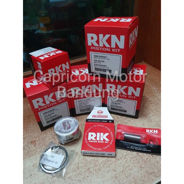 Piston Kit NEW BEAT ESP POP SCOOPY ESP 110 RKN RIK RIKEN oversize std 25 50 75 100