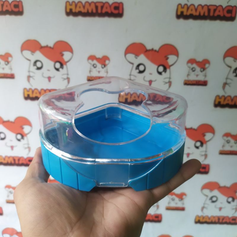 TEMPAT MANDI HAMSTER/GERBIL/SMALL PETS SWEER BATHROOM BY HAMTACI