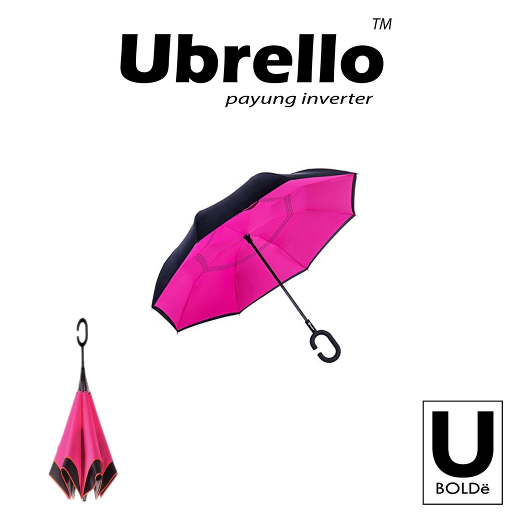 BOLDe Ubrello Inverter Umbrella Solid Payung Modern