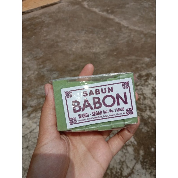 Sabun Babon/Sabun Segar/Sabun Pelok