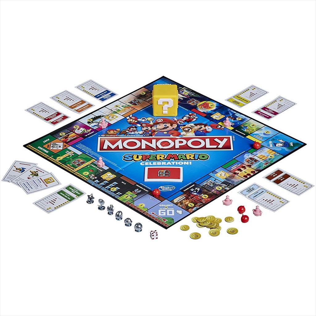 Hasbro Games E9517 Monopoly Super Mario Celebration Board Game