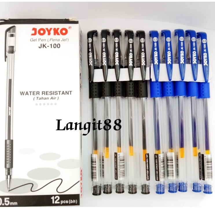 

Pulpen Joyko JK 100 pen gel (12 pcs TERMURAH)