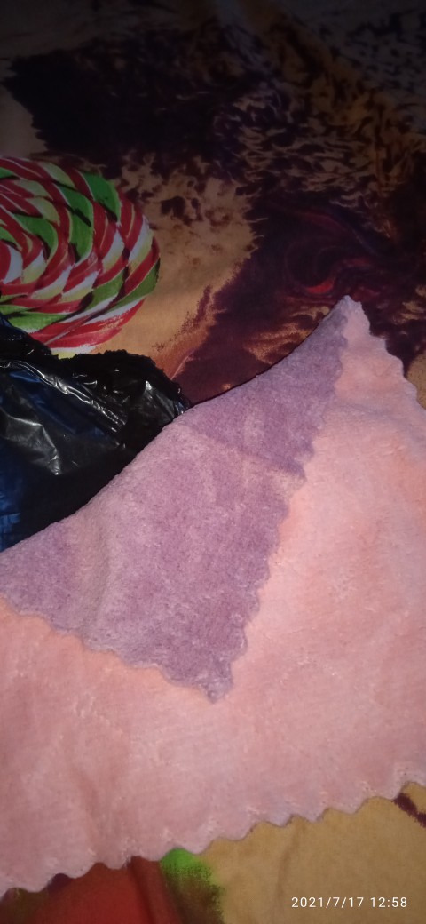 Kain Lap Handuk Dapur Coral Fleece 25x25 Cm Petak Menyerap Sempurna