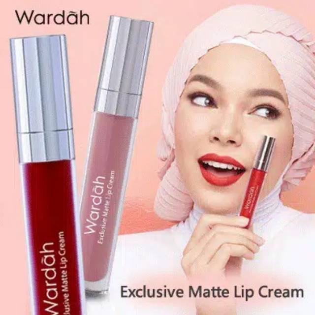 Wardah Exclusive Matte Lip Cream Original 4gr