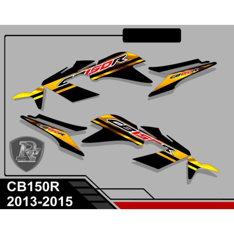 Stripping Variasi Honda CB150R old/sticker CB150R lama 2013-2015