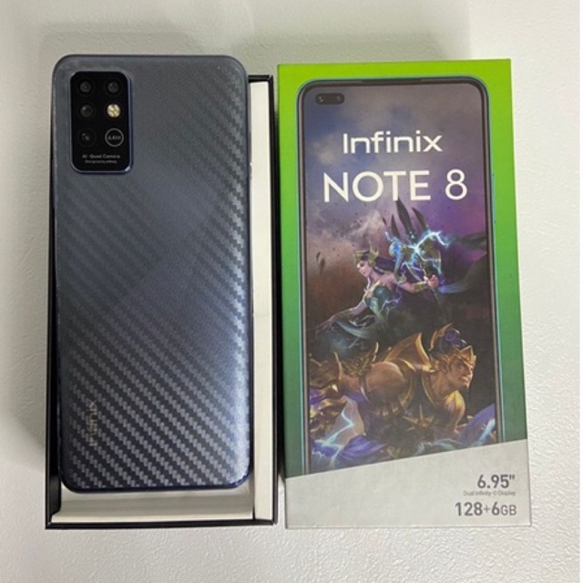 Infinix Note 8 6/128gb Second Fullset