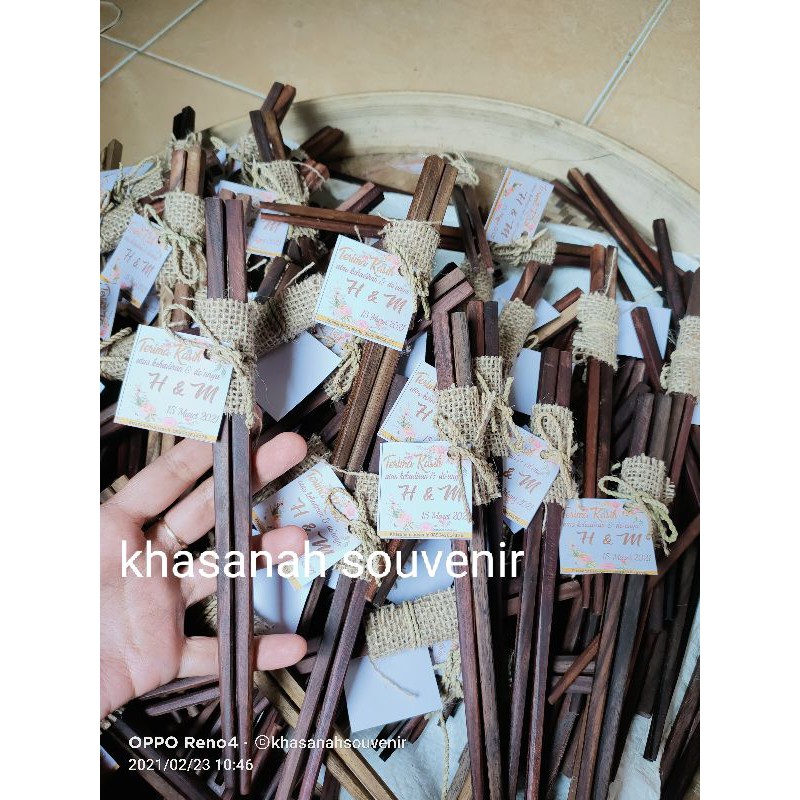 souvenir sumpit kayu sonokeling souvenir sumpit kayu hitam