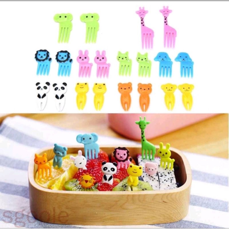 tooth pick bento//garpu bento anak//tusuk bento ornamen