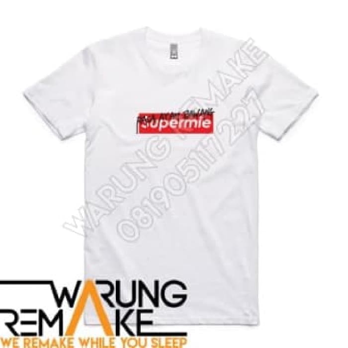 TERLARIS KAOS T-SHIRT BAJU COMBED 30S SUPERMIE SUPREME LV RASA AYAM BAWANG