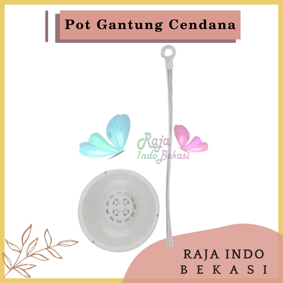 Pot Bunga Gantung Cendana 16 Cm By Garden Of Love Pot Gantung Dahlia Pot Gantung Plastik Putih Murah