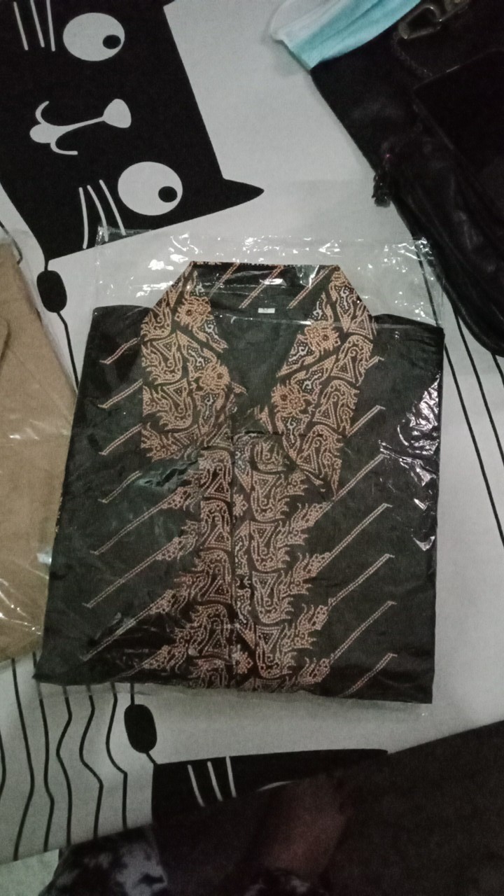 Kemeja Batik Pria Lengan Panjang Seno Parang Jokowi