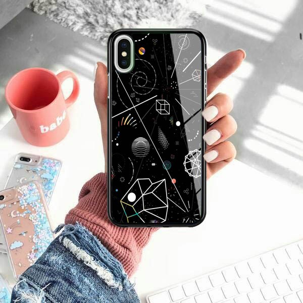[P09] Phone Case Simple 2D For oppo vivo xiaomi realme samsung iphone