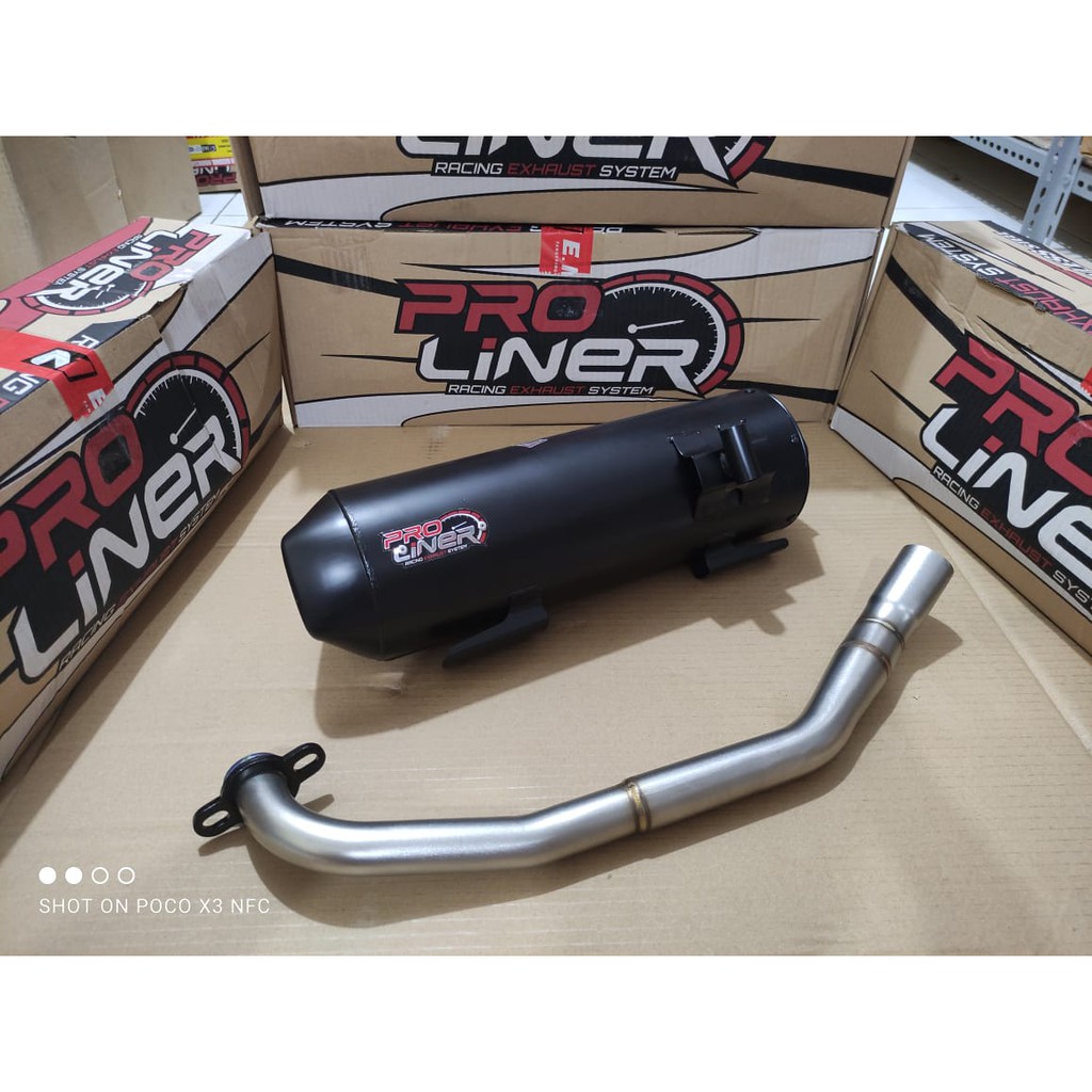 KNALPOT PROLINER NEO STD RACING SR TYPE SILENT NMAX 155 OLD