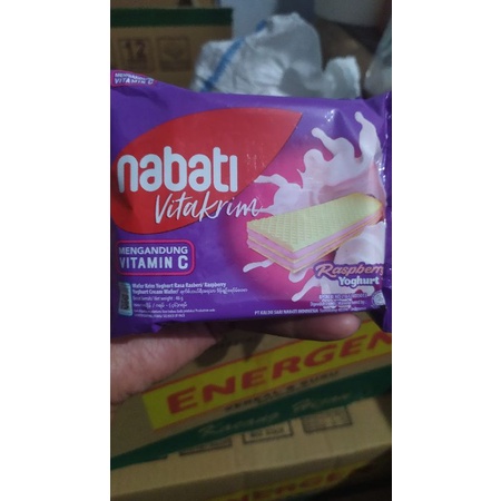 

Nabati Vitakrim Raspberry Yoghurt 46g