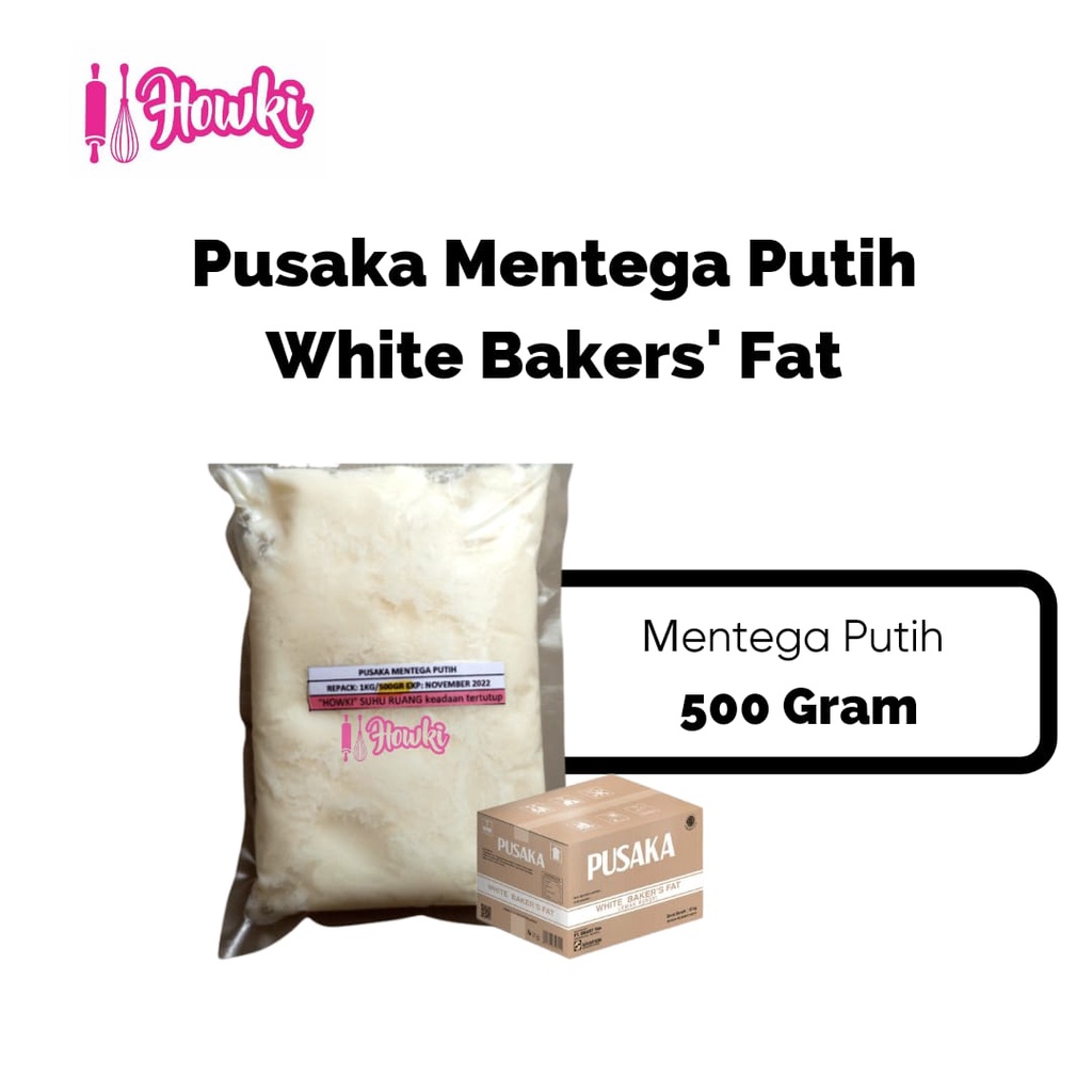 

Mentega Putih Pusaka Repack 500gr