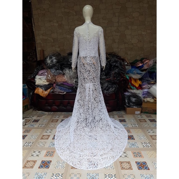 kebaya ijab/kebaya putih/kebaya akad/kebaya broklat/kebaya sanghai