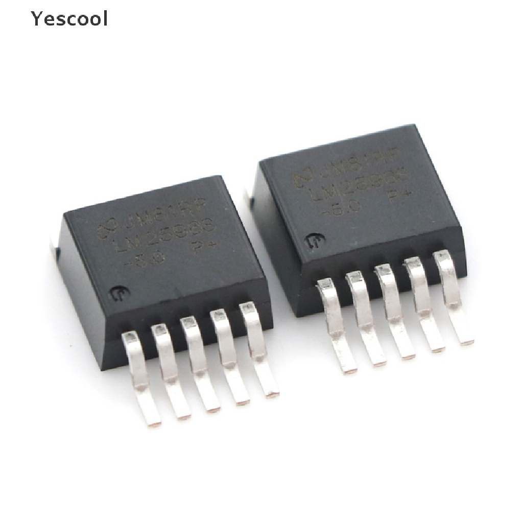 Yescool 10pcs IC SMD LM2596S-5.0 LM2596 TO-263-5 5V 3A