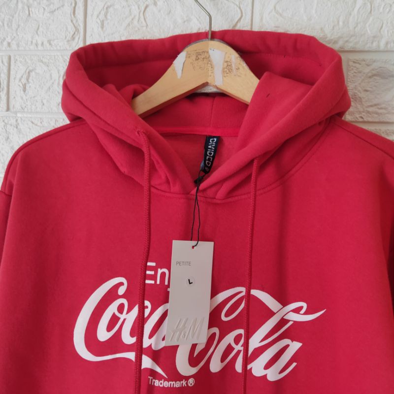 Sweater Hoodie H&amp;M Coca Cola FullTag &amp; Lebel