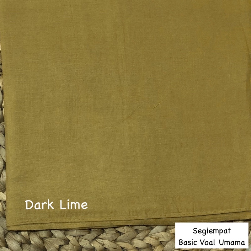 Hijab Basic Voal Umama Part 1-Dark Lime