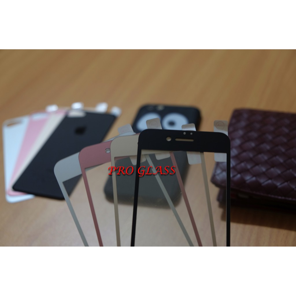 IP7 / 8 MATTE / DOFF PREMIUM TEMPERED GLASS DEPAN + BELAKANG
