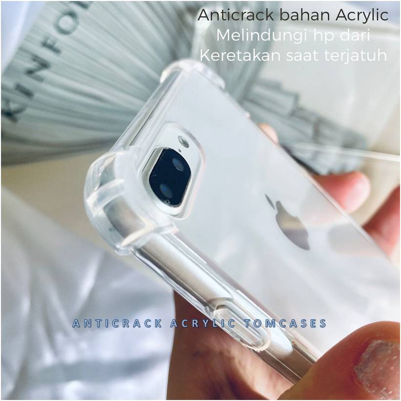 [ TOMCASES ] ANTICRACK CASE ACRYLIC FUZE ANTI SHOCK AKRILIK BAHAN KERAS PREMIUM IP 6 - IP 12 PROMAX