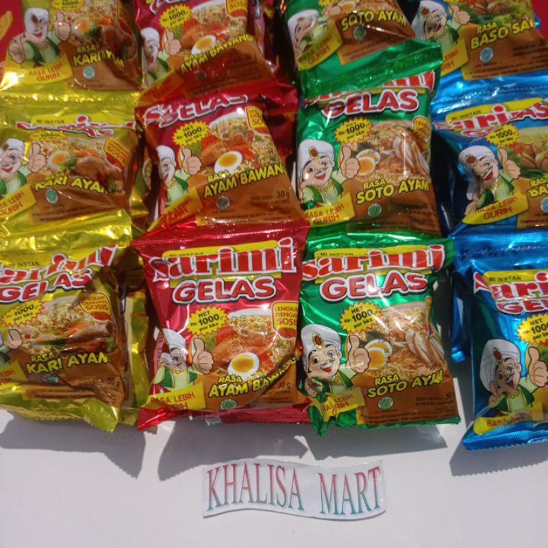 Jual Sarimi Gelas Renteng 10 Pcs Shopee Indonesia