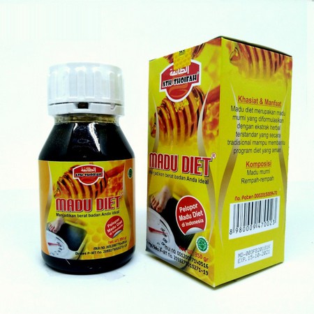 Madu Diet Herbal Pelangsing Ath-Thoifah Alami Asli / Original