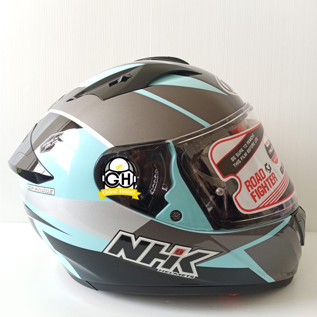 HELM NHK FULL FACE NHK GP PRIME MOTIF HYDRA LIGHT TOSCA SILVER