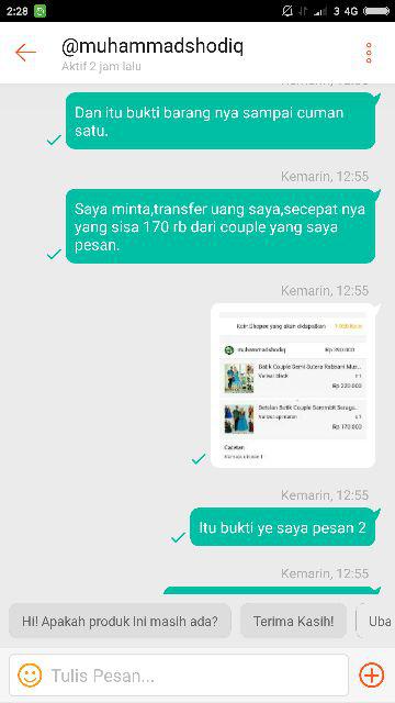 Syafin - Promo Semi Sutera Batik Couple Gamis Sutera Premium Original Solo Dolby Embos Seragaman