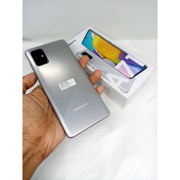 samsung a71 Ram8gb internal128gb hp second mulus terlaris fullset seken bekas lengkap murah-3
