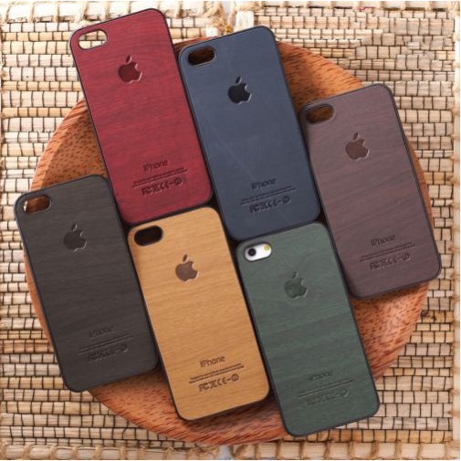 Promo Wooden case hp/casing hp Iphone 5/5s, 6/6S, 6Plus/6sPlus, 7, 7Plus Mainan Anak