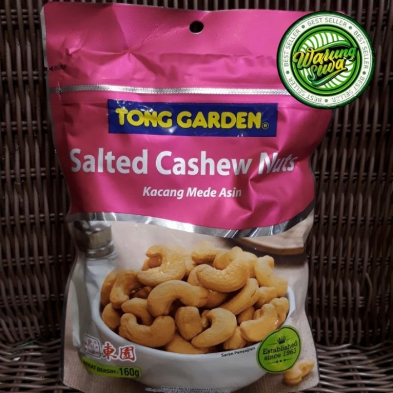 

Tong garden salted cashew nuts 160 gram