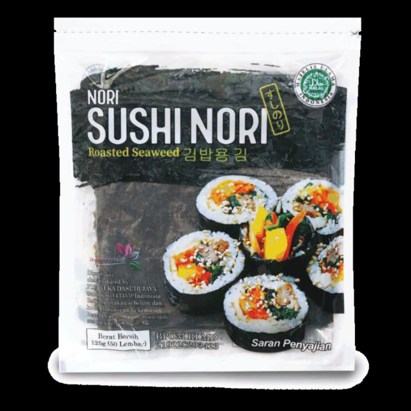 

Sushi Nori HALAL Seaweed Rumput Laut Sushi Untuk Kimbab/Gimbab