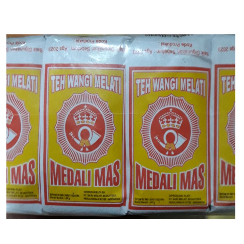 

teh hitam Black tea melati premium satu pak