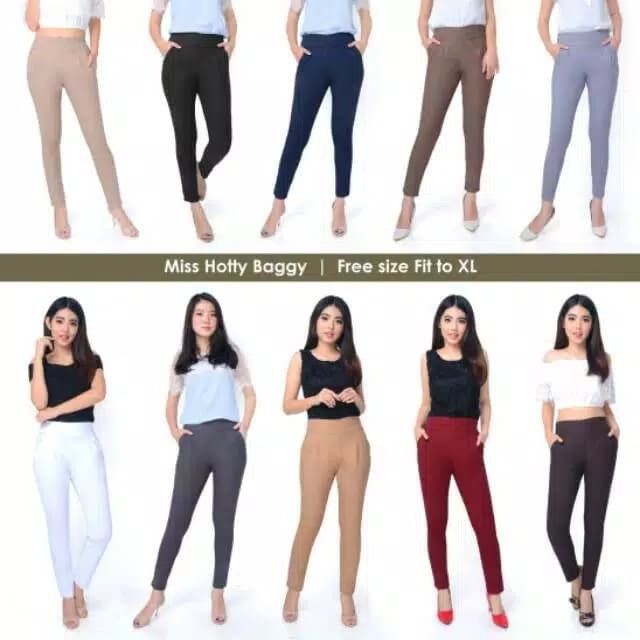 Baggy Pants Premium / Celana Highwaist Baggy Premium