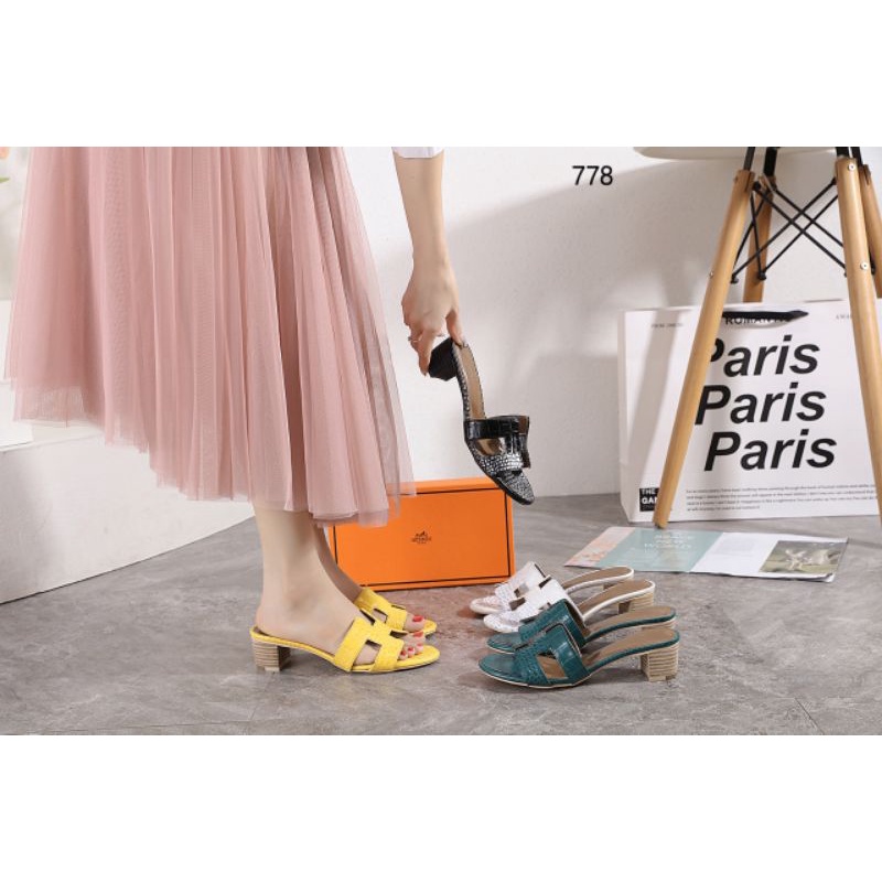 Hrms778 Chunky Heels