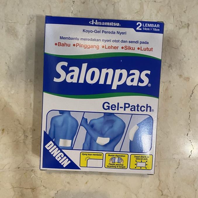 Jual Salonpas Gel Patch 1 box (isi 10 sachets) Shopee Indonesia