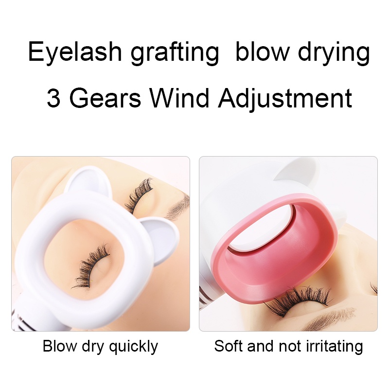 New Eyelashes USB Pengering Bulu Mata Palsu Kipas Konsumsi Listrik Weather Machine Organ Salon Kecantikan Menggunakan Makeup Daya Genggam