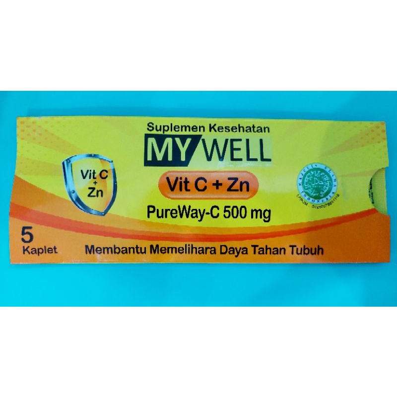 MY WELL VIT C + ZN PUREWAY-C 500MG