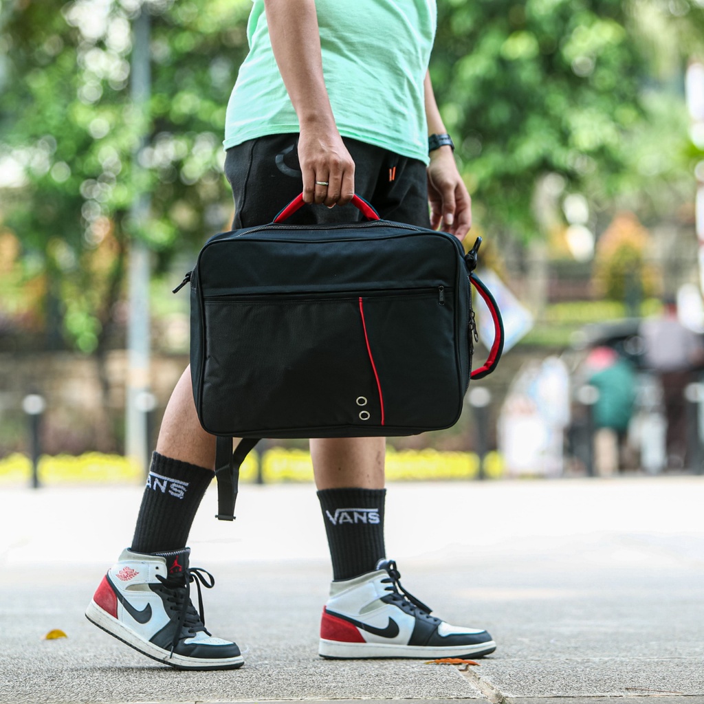 Tas Ransel 3 in 1Tas Selempang Tas Pria Untuk Kerja/Kuliah/Sekolah Murah