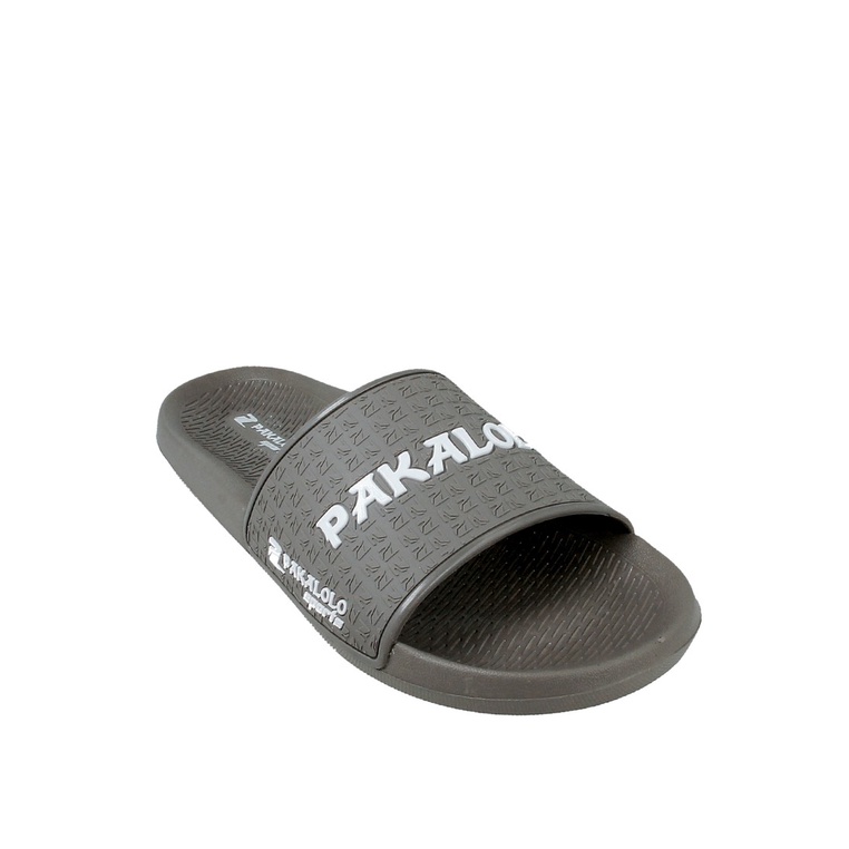 SANDAL SLIDE PAKALOLO PRIA ORIGINAL CASUAL BRANDED GREY ASLI PB56