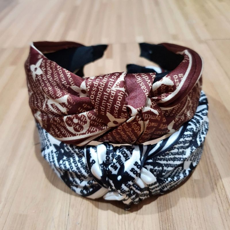 bando korea elv fashion premium import bahan tebal bandana import bando branded band bahan tebal