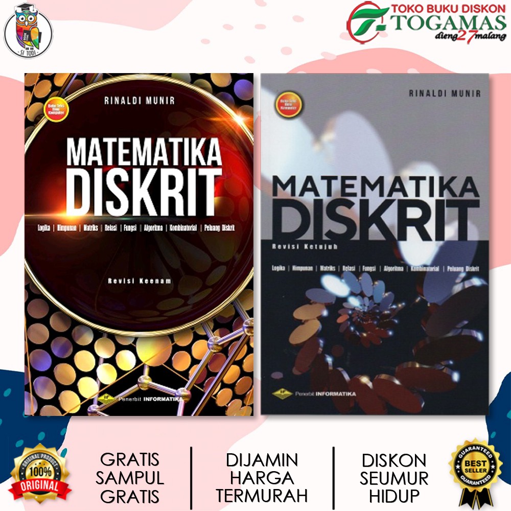 MATEMATIKA DISKRIT ED. REVISI 6 &amp; 7 KARYA RINALDI MUNIR