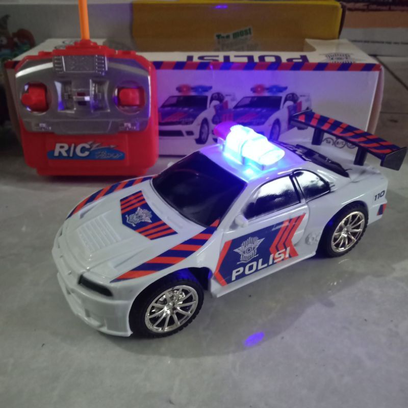 RC Mobil Polisi | Mainan Edukasi Anak mobil remot control Mobiĺ Polisi