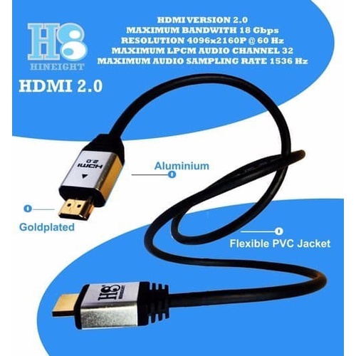 Accessories Kabel HDMI To HDMI V2.0b UHD 4K 1 Meter (HINEIGHT(H8))