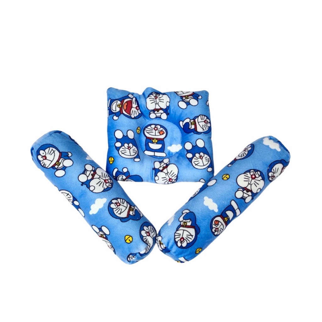 PROMO BISA COD!!!BANTAL GULING BAYI  MOTIF DORAEMON BAHAN BULUPRINTING / MURAH /BANTAL GULING ANTIPEYANG LUCU DAN BERKUALITAS