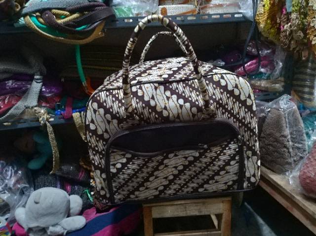 (BISA COD) TAS TRAVELLING PACKING BATIK UKURAN BESAR 50x40x30 cm - TAS LAUNDRY BAJU MURAH KHAS JOGJA