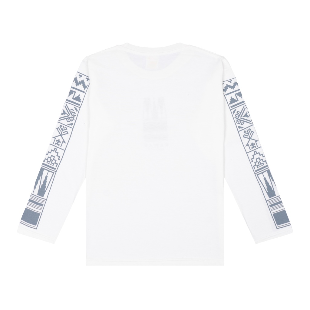 Kaway T-shirt Kaos Anak NEU TAPS KIDS LS WHITE