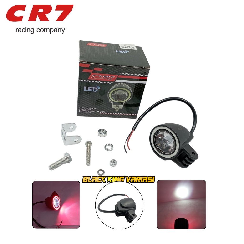 lampu tembak sorot led cree 30w breket spion projector lens AE DE