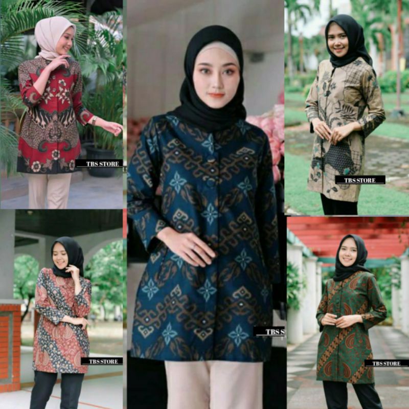 batik wanita batik murah atasan batik wanita full lapisan batik baturaden batik prabu